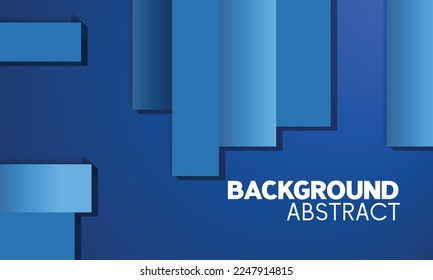 abstract rectangle shape background dark blue color and shadow for element and background design