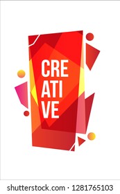 abstract rectangle template
