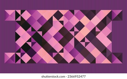 abstract rectangle, triangle, square, gradient modern background, wallpaper, geometric pattern and border design with metallic accents
