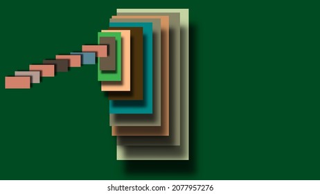 abstract rectangles of different shades tend to the sky