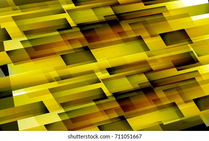 Abstract rectangles motion technology background, vector illustration
