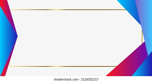 abstract rectangular background gradient. design template trendy modern