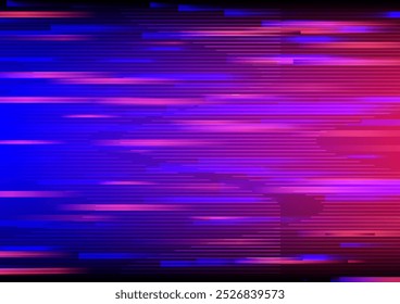 Abstract rectangular and line technology on blue and red Background.  For backdrop, book cover or banner. Digital data and communication concept.