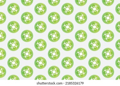 Abstract recycling pattern design and background art