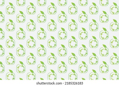 Abstract recycling pattern design and background art