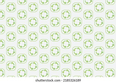 Abstract recycling pattern design and background art