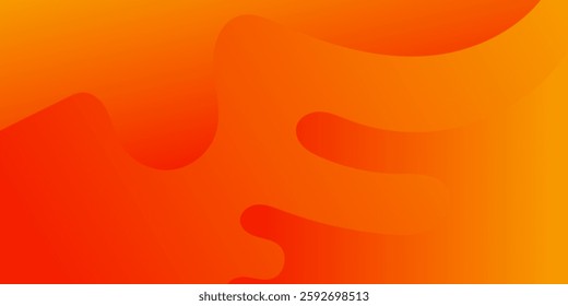 Abstract red ang orange fluid shape modern background. Fit for presentation design. wallpapers, brochure, posters