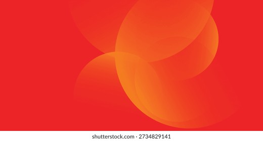 Abstractas rojo y naranja