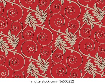 abstract red artistic design background