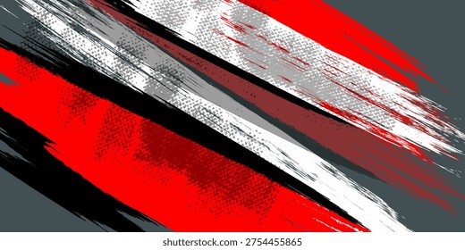 Abstract red ash  and black background. Ashes and danger concept vector10