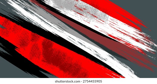 Abstract red ash  and black background. Ashes and danger concept vector10