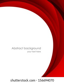 Abstract red background