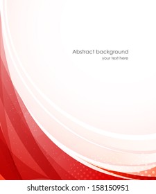 Abstract red background