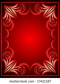 Abstract red background