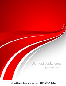 Abstract red background