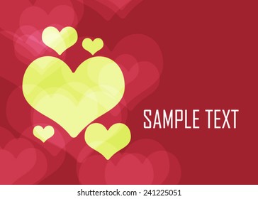 Abstract red background