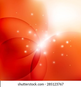 Abstract Red Background