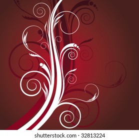 abstract red background