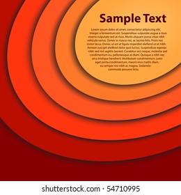 abstract red background