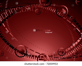 Abstract red background
