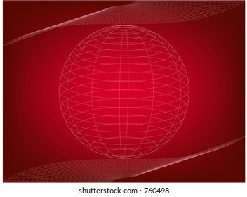 abstract red background