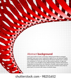 Abstract red background