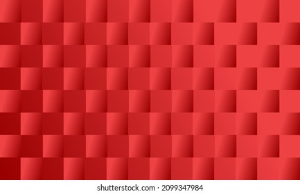  Abstract red background, banner, template. Vector illustration.