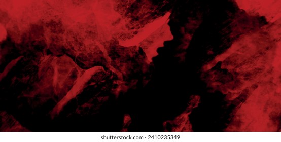 abstract red background with black grunge background texture in modern art design layout, Dark Red horror scary background. Dark grunge red texture concrete. Dark grunge red concrete.