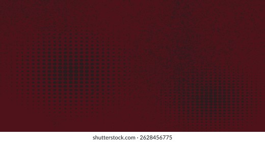 Fondo rojo abstracto con textura de fondo negro del punto del grunge en diseño de diseño de arte moderno, fondo rosado de Borgoña en color descolorido elegante del fondo de la vendimia, textura de papel roja