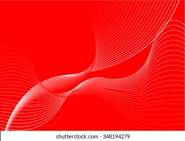 Abstract Red Background with Blend
