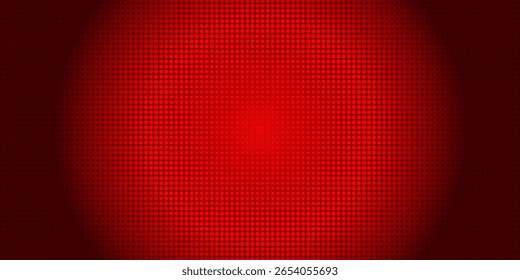 Fondo rojo Abstractas con puntos ardientes.