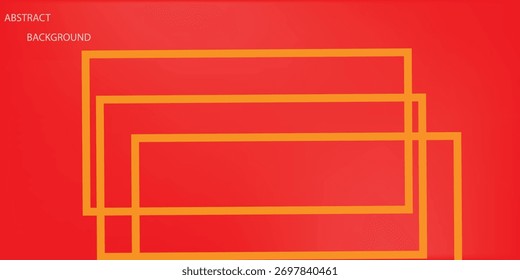 Fondo rojo Abstractas con líneas ardientes anillos de luz sobre fondo rojo