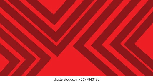 Abstract red background with burning lines light rings on red background