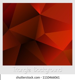 An abstract red background for business and presentations from polygonal elements for conceptual business projects and commerce.