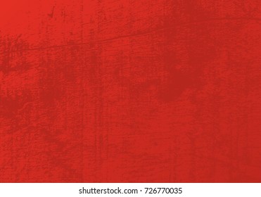 Abstract red background, cement or concrete wall textured. Vector illustration design with copy space.