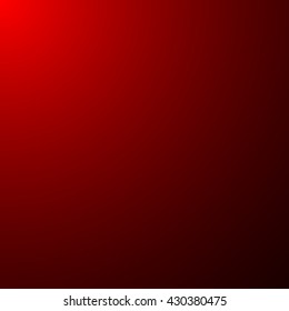 Abstract Red background for Christmas, Valentines layout design, studio, room, web template with smooth circle gradient color. Vector Illustration