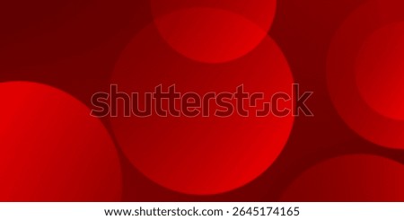 Abstract red background with red circles
