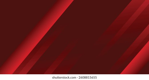 Abstract red background with circles. Applicable for gift cards, Posters on wall posters, EPS 10