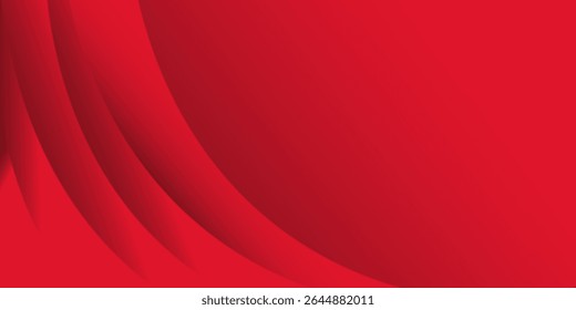 Abstract red background with circles.  Applicable for gift card, Poster on wall poster template, EPS 10
