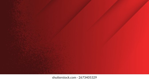 Fundo vermelho abstrato com círculos. Aplicável para cartão-presente, Cartaz no modelo de cartaz de parede, EPS 10