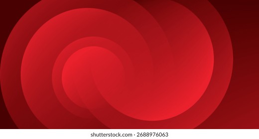 Abstractas fondo rojo con círculos.  Aplicable para la Tarjeta de regalo, cartel en la Plantilla del cartel de la pared, EPS 10