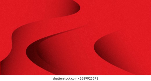 Fundo vermelho abstrato com círculos.  Aplicável para cartão-presente, Cartaz no modelo de cartaz de parede, EPS 10