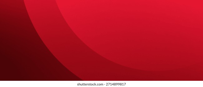Abstract red background with circles. Applicable for gift card, Poster on wall poster template, EPS 10