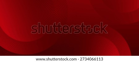 Abstract red background with circles.  Applicable for gift card, Poster on wall poster template, EPS 10