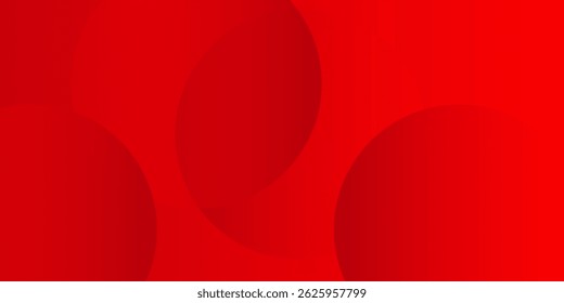 Abstractas fondo rojo con círculos y puntos. para la Tarjeta de regalo, cartel en la Plantilla del cartel de la pared, EPS 10