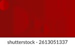 Abstract red background with circles. Dynamic shapes composition. Vector illustration