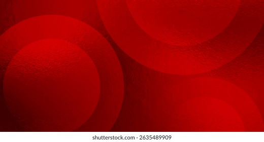 Fondo rojo Abstractas con círculos. fondo moderno EPS 10
