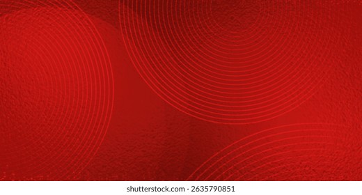 Abstract red background with circles. modern background eps 10