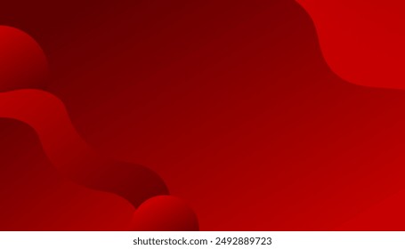 Abstractas fondo rojo con círculos. fondo para carteles, carteles, folletos, Anuncios, cabeceras, cubiertas
