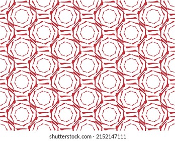 Resumen del fondo rojo con círculos. Textura sin inconvenientes. Papel envuelto.